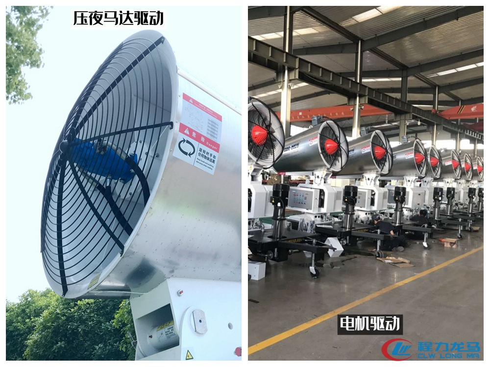 霧炮車新的選擇：全液壓噴霧機，抑塵車噴霧機不在局限于電驅動