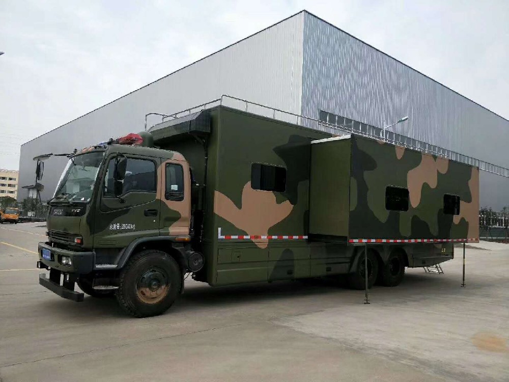 五十鈴24人軍隊宿營車是什么樣的